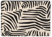 Hindbag Ava Small 13inch Laptop Case - Ecru Zebra
