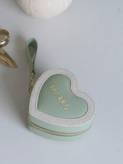 Stackers Heart Travel Mama Jewellery Box - Green