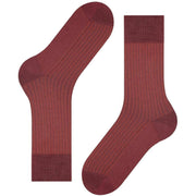 falke-oxford-stripe-socks---copper-red-35899246