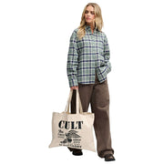 Superdry & Co CULT Tote Bag - Natural Brown/Black