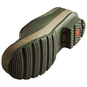 Hunter Gardener Neoprene Lined Clogs - Dark Olive Green/Clay