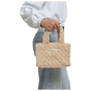 Moon Nude Teddy Mini Shopper Bag - Brown/Cream