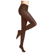 Falke Cotton Touch Tights - Cappuccino Brown