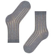 Falke Eyelet Socks - Light Grey Mel