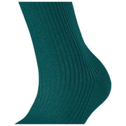 Falke Shiny Rib Socks - Sherwood Green