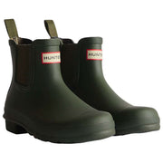 Hunter Original Tartan Lined Chelsea Boots - Dark Olive Green