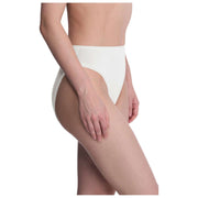 Natori Bliss Bare Cotton High Cut Brief - Ivory