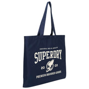 Superdry & Co CULT Tote Bag - Richest Navy/Off White
