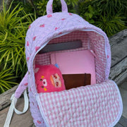 Moon Nude Strawberry Large Backpack - Pink/Red
