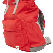 Roka Canfield B Medium Sustainable Nylon Backpack - Cranberry Red
