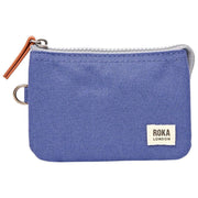 Roka Carnaby Small Recycled Canvas Wallet - Oceana Purple