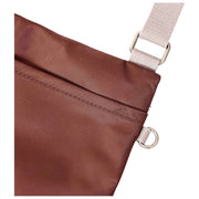 Roka Chelsea B Medium Recycled Nylon Crossbody Bag - Rocky Road Brown