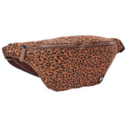 Roka Mill Hill Cotton Canvas Bum Bag - Mini Leopard Brown