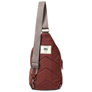 Roka Willesden Large Recycled Nylon Crossbody Bag - Rocky Road Brown