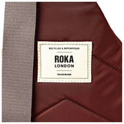 Roka Willesden Large Recycled Nylon Crossbody Bag - Rocky Road Brown
