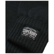 Superdry & Co Classic Knitted Gloves - Jet Black
