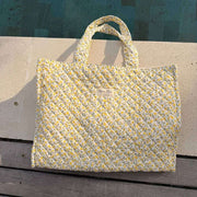 Moon Nude Buttercup Large Shopper Bag - Yellow/White