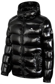 Helvetica Mountain Pioneers Space Hooded Jacket - Black
