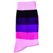 bassin-and-brown-wystan-multi-stripe-socks---fuchsiablackpurple-35060351