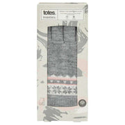 totes-toasties-fair-isle-stretch-knitted-smartouch-gloves---grey-34518433