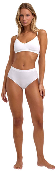 Falke Daily Seamless Mid Waist Brief - White