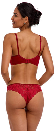 Falke Delicate Touch High Apex Bra - Ventimiglia Red