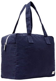 Roka Sloane Medium Cotton Canvas Tote Bag - Navy Blue