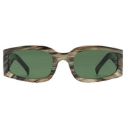 A.Kjaerbede Alex Sunglasses - Striped Horn Brown