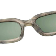 A.Kjaerbede Alex Sunglasses - Striped Horn Brown