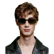 A.Kjaerbede Alex Sunglasses - Striped Horn Brown