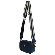 Alice Wheeler London Mini Camera Crossbody Bag - Navy