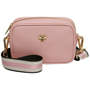 Alice Wheeler London Mini Mayfair Camera Cross Body Bag - Pink