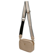 Alice Wheeler London Mini Mayfair Camera Crossbody Bag - Stone Beige