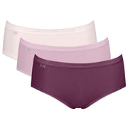 sloggi-3-pack-basic-midi-knickers---purple-35025881
