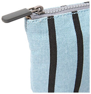 Roka Maida Vale Small Cotton Canvas Pouch - Blue Stripe