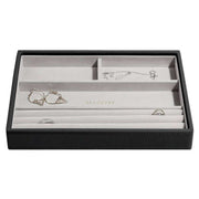 stackers-classic-set-of-4-jewellery-box---black-raffia-34950138