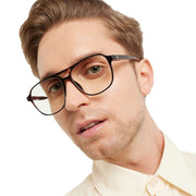 Barner Brad Glossy Blue Light Reading Glasses - Brown Tortoise