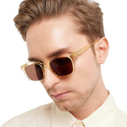 Barner Holly Glossy Sunglasses - Quartz Yellow/Cocoa Brown