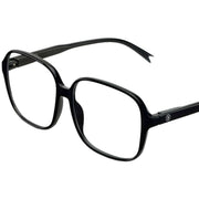 Barner Pascal Glossy Blue Light Reading Glasses - Black Noir