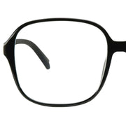 Barner Pascal Glossy Blue Light Reading Glasses - Black Noir