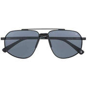 Botaniq Stylish Double Bridge Sunglasses - Black