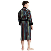 Bown of London Dundee Dressing Gown - Black/Multi-colour