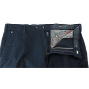 BRUHL Montana Four Seasons Pima Cotton Pants - Marine Navy