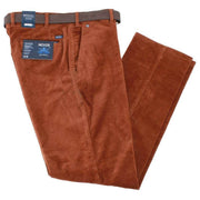 BRUHL Parma B Genua Cord Trousers - Rust Brown