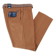 BRUHL Parma B Mover High Stretch Chinos - Sand Beige