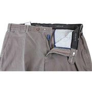 BRUHL Parma B Textured Cotton Chinos - Brown