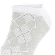 Burlington Carrington Sneaker Socks - White