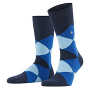 Burlington Clyde Socks - Marine Navy