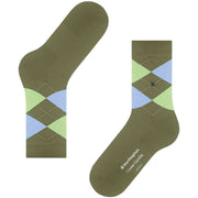Burlington Covent Garden Socks - Salvia Green