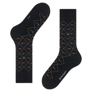 Burlington Dachshund Socks - Black